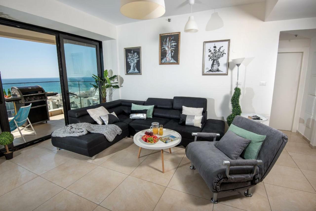 Bat Yam Luxery 5Br Sea View Suite Exterior foto